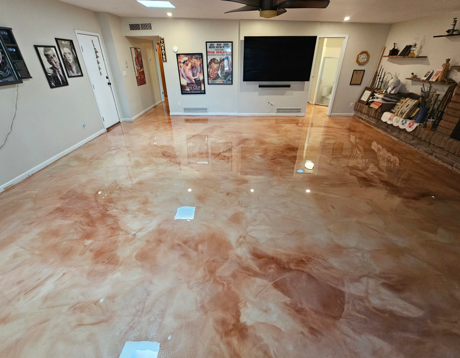 concrete staining service