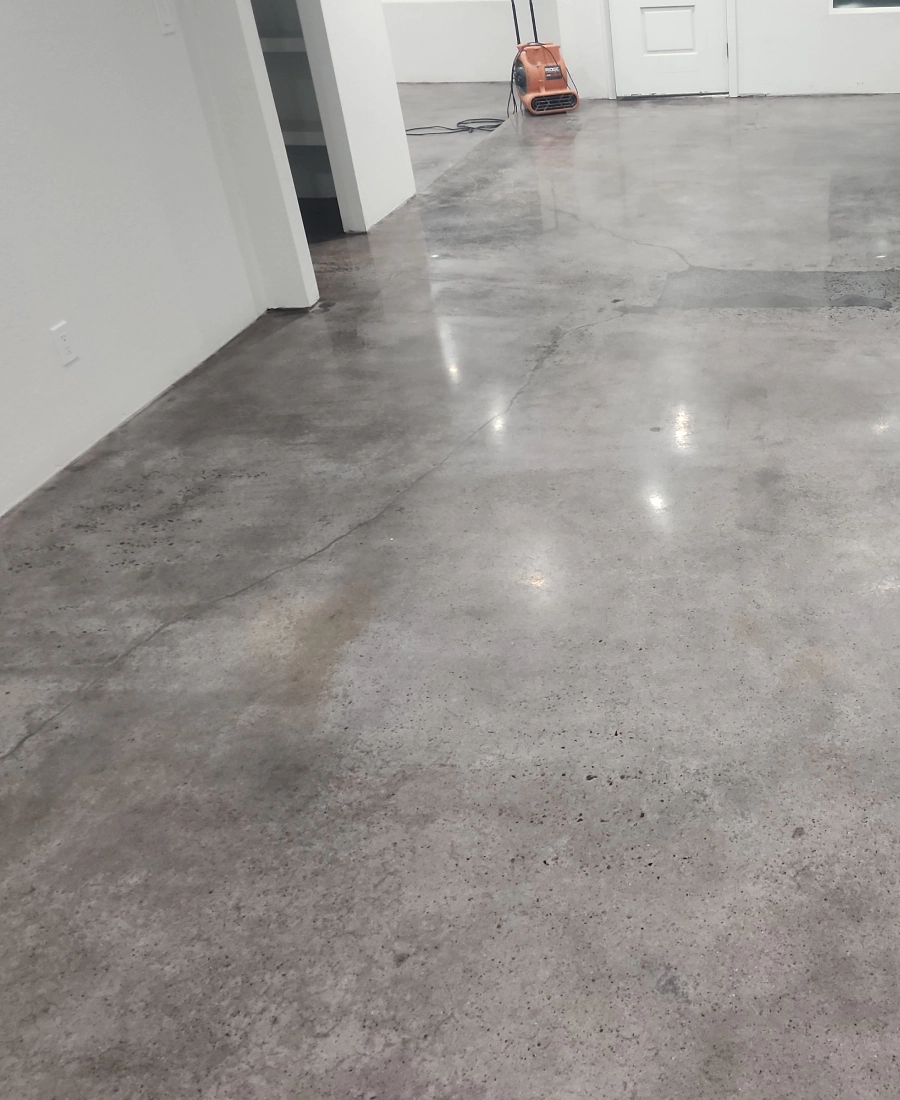 sealed concrete